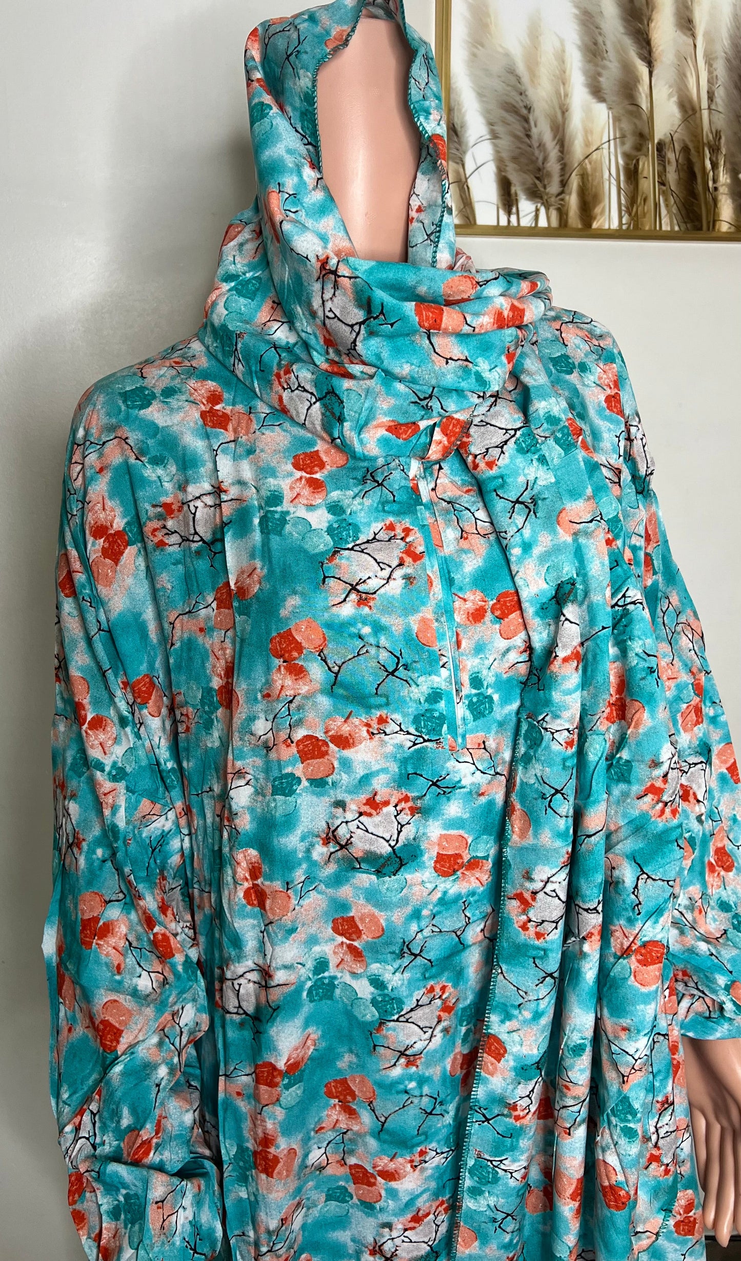 Robe de prière avec hijab intégré