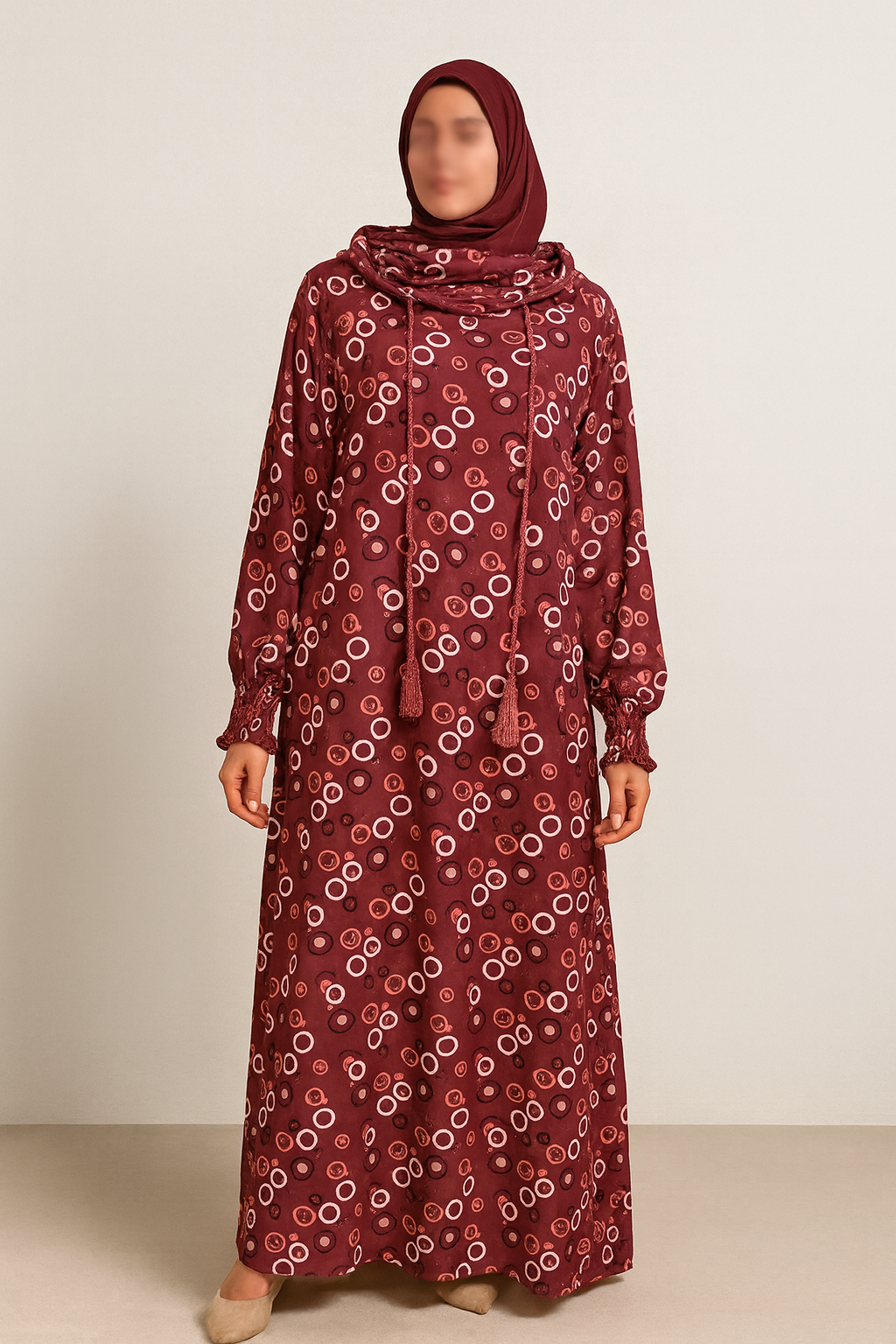 Robe de prière 2 capuche