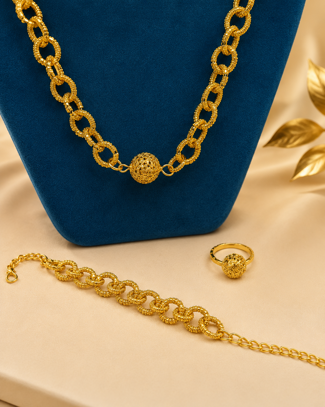 Parue avec bijoux de tête