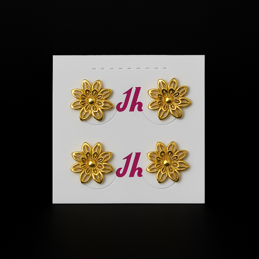 Boucle d’oreille en plaqué or