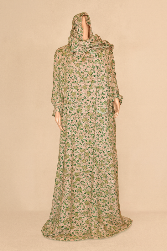 Robe de prière avec hijab intégré