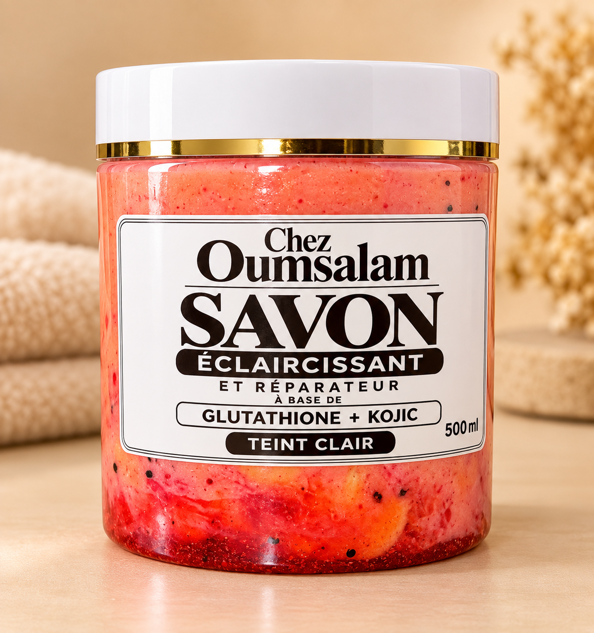 Savon Glutathion et Acide Kojique – Soin Éclat du Teint