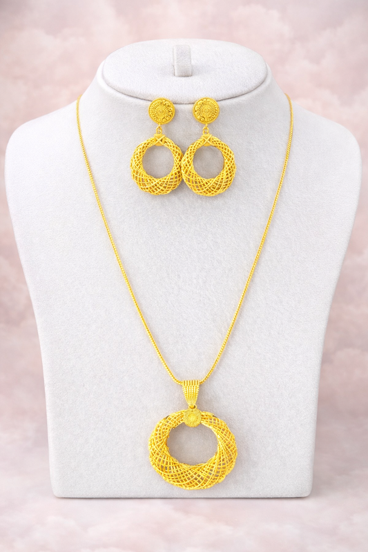 Sautoir style argent trempé