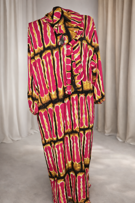 Dampé en robe de prière