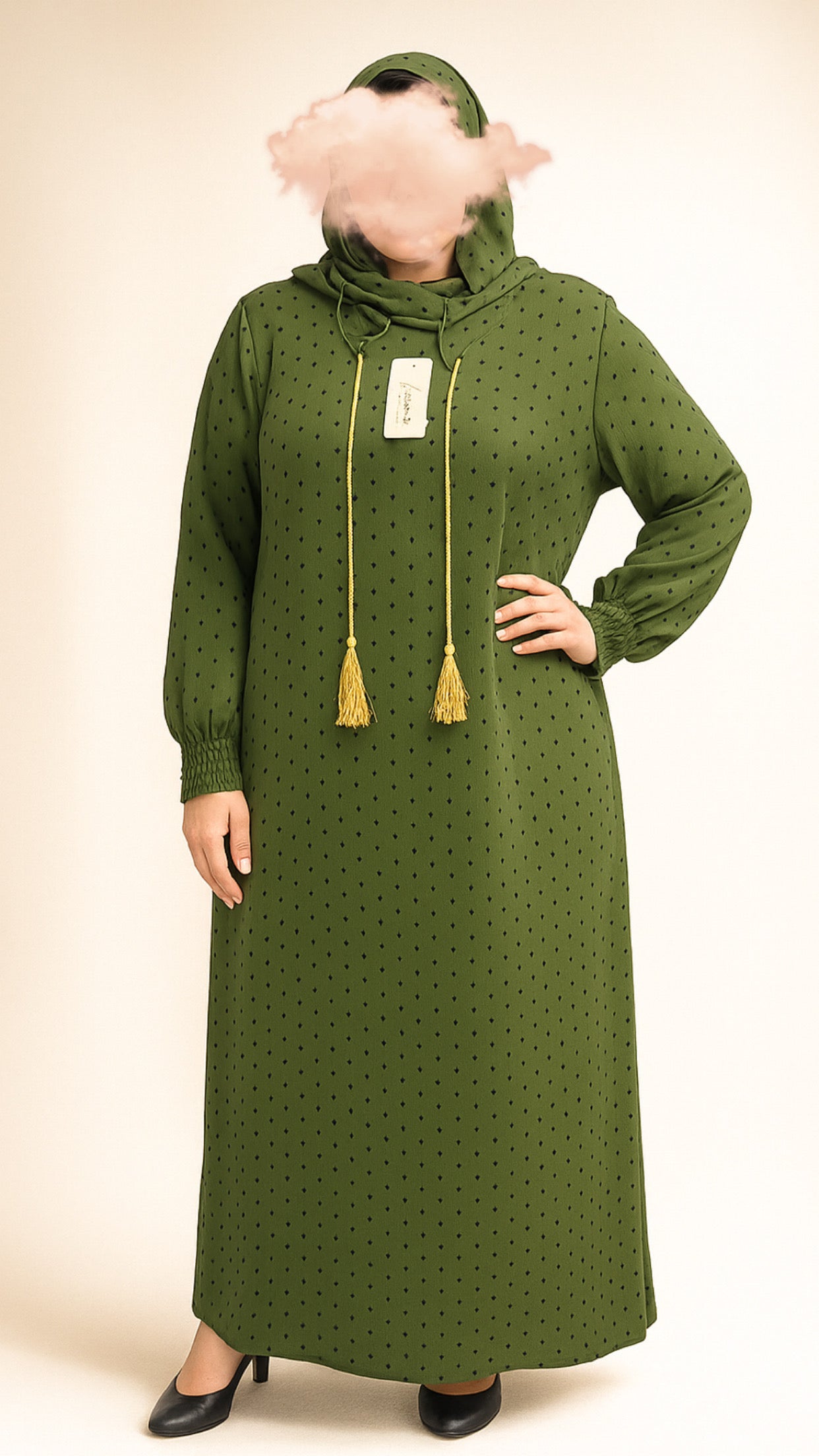 Robe de prière 2 capuches