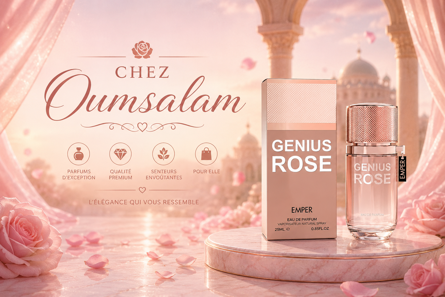 Emper Genius Rose Eau de Parfum 25ml
