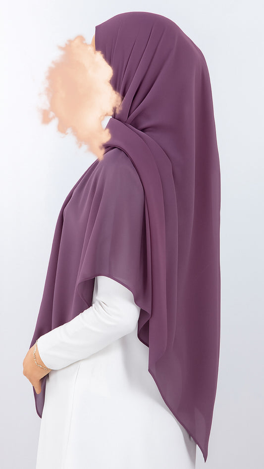 Hijab Mousseline – Élégance & Légèreté