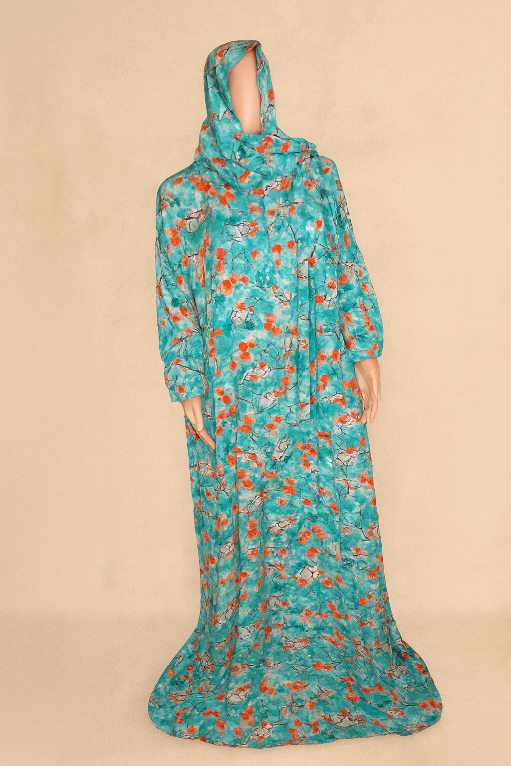 Robe de prière avec hijab intégré