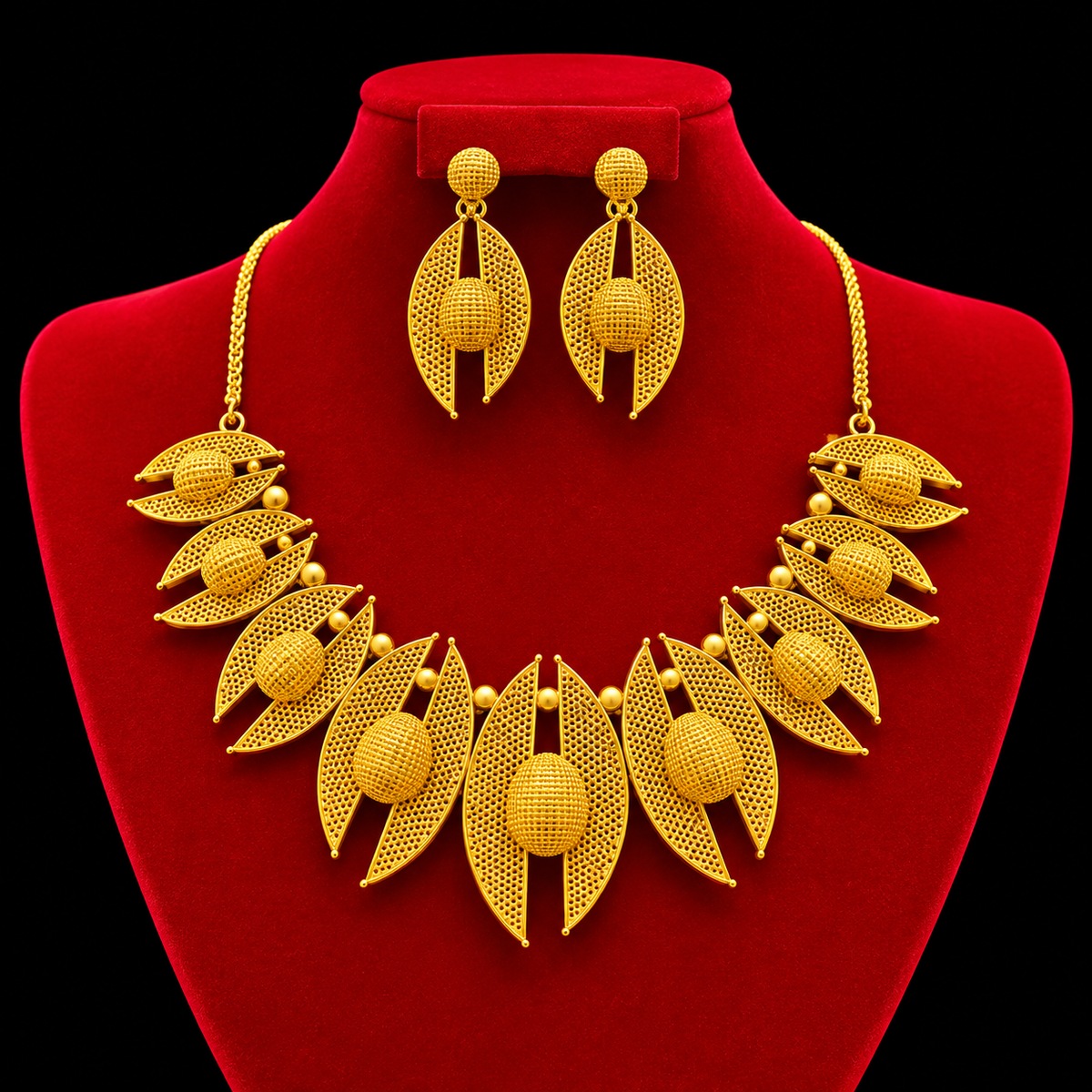 Parure plaqué or