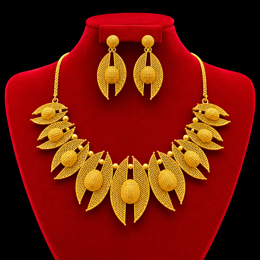 Parure plaqué or