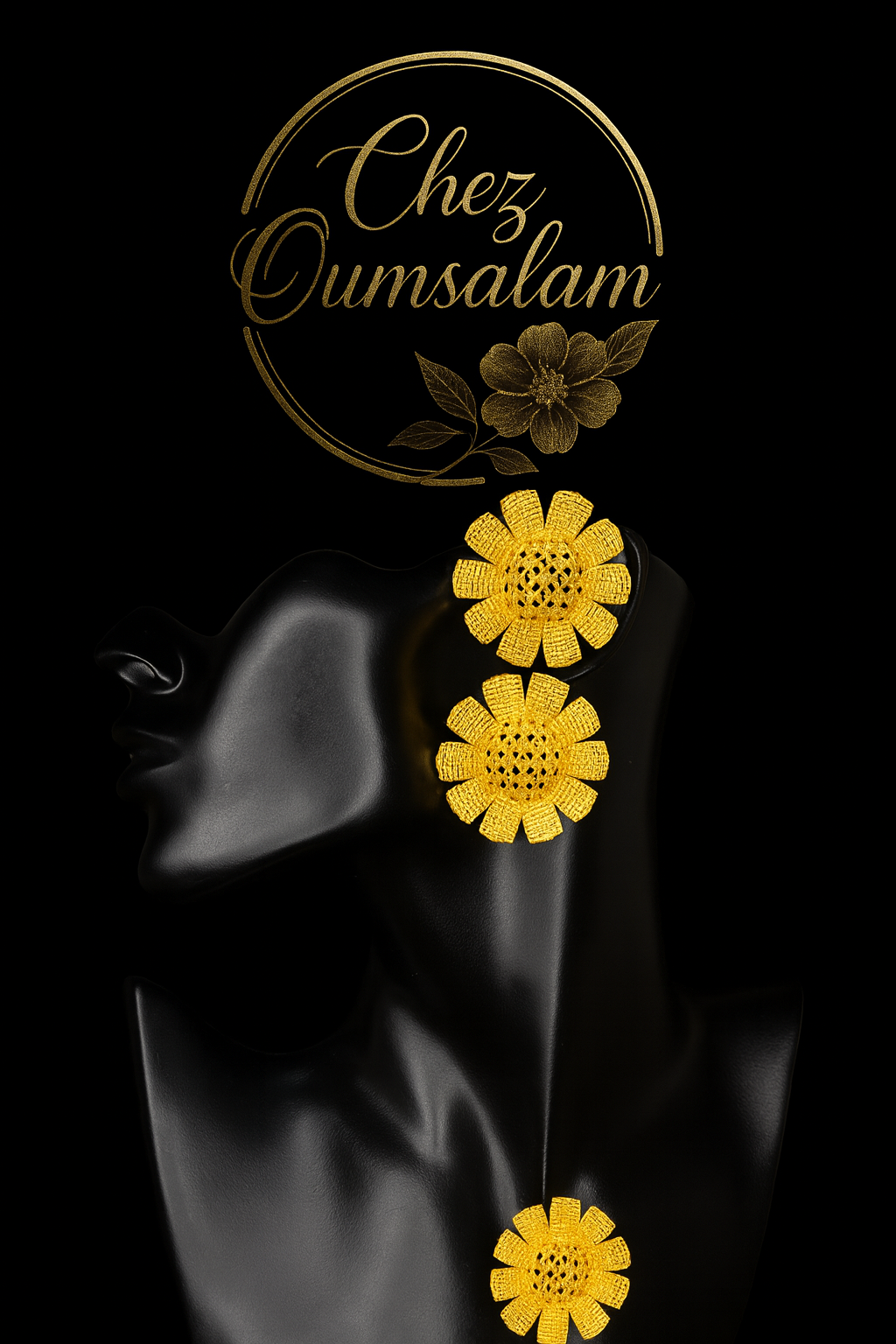 Boucle d’oreille et bague