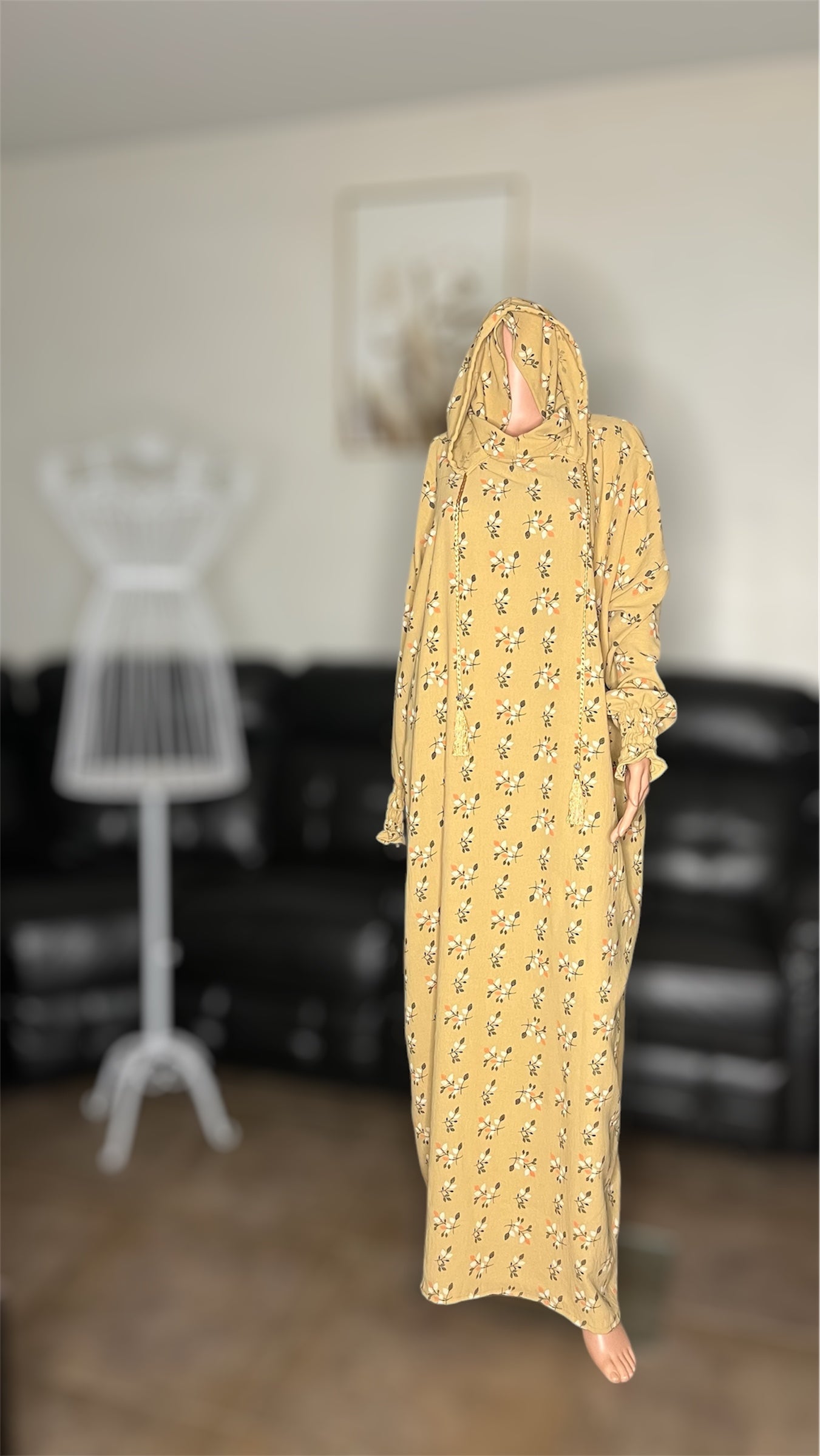 Robe de prière avec hijab intégré / 2 capuche
