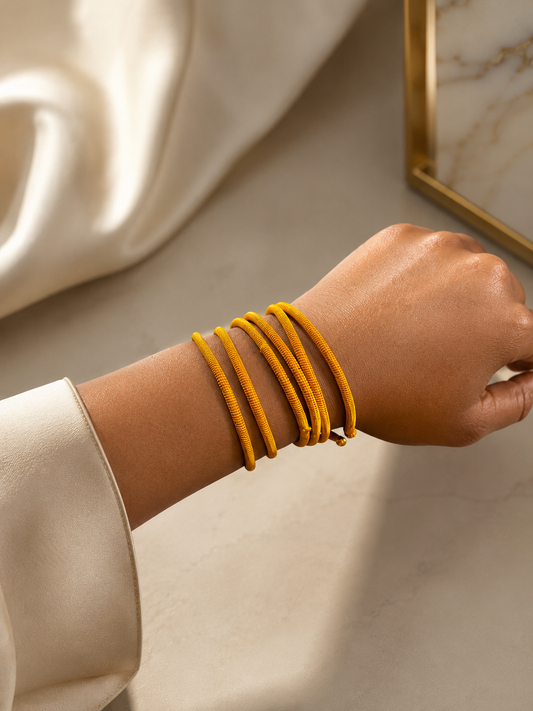 Bracelet style argent trempé