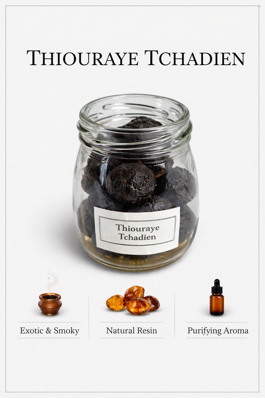 Encens Thiouraye Tchadien – Résine Naturelle Premium -160gr