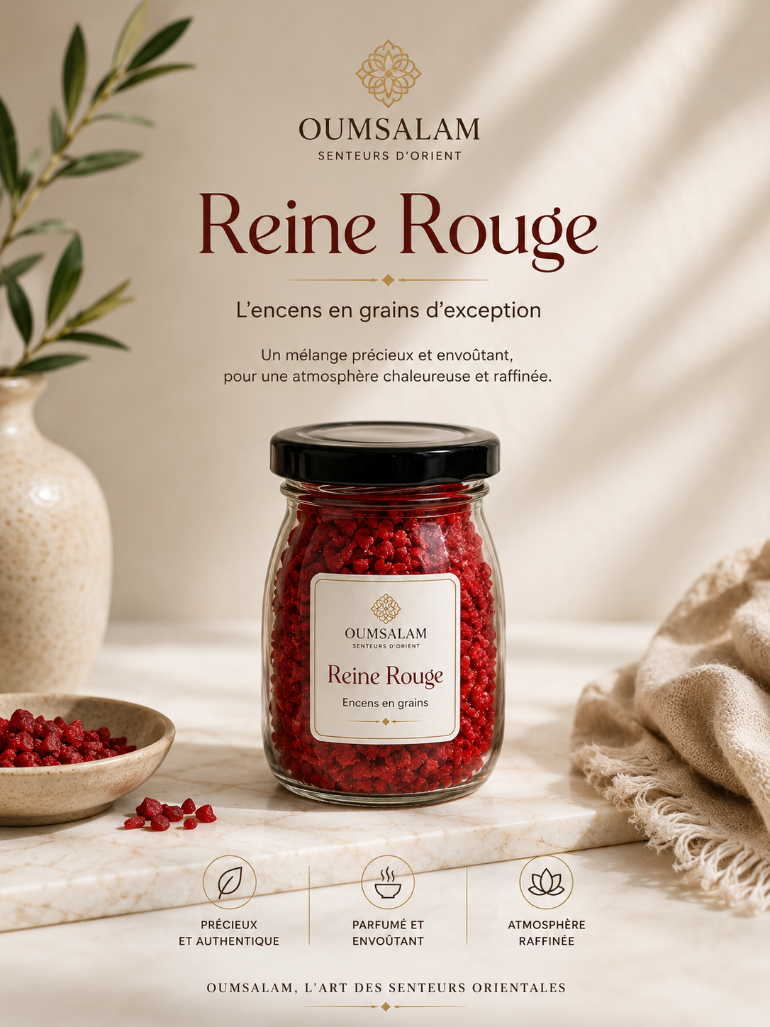 Coffret 5 Encens & Woussoulan Dji – Encens Oriental Luxe Spécial Aïd