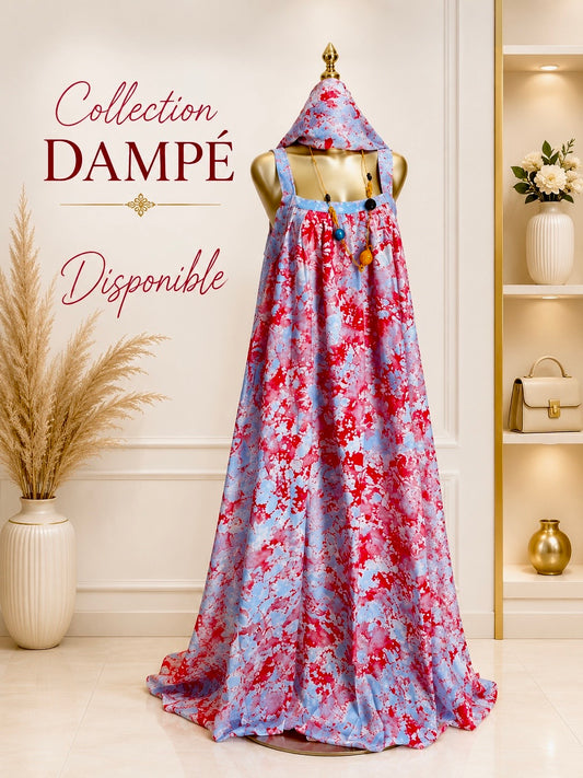 Dampé/Mehlfa robe manches bretelles confort