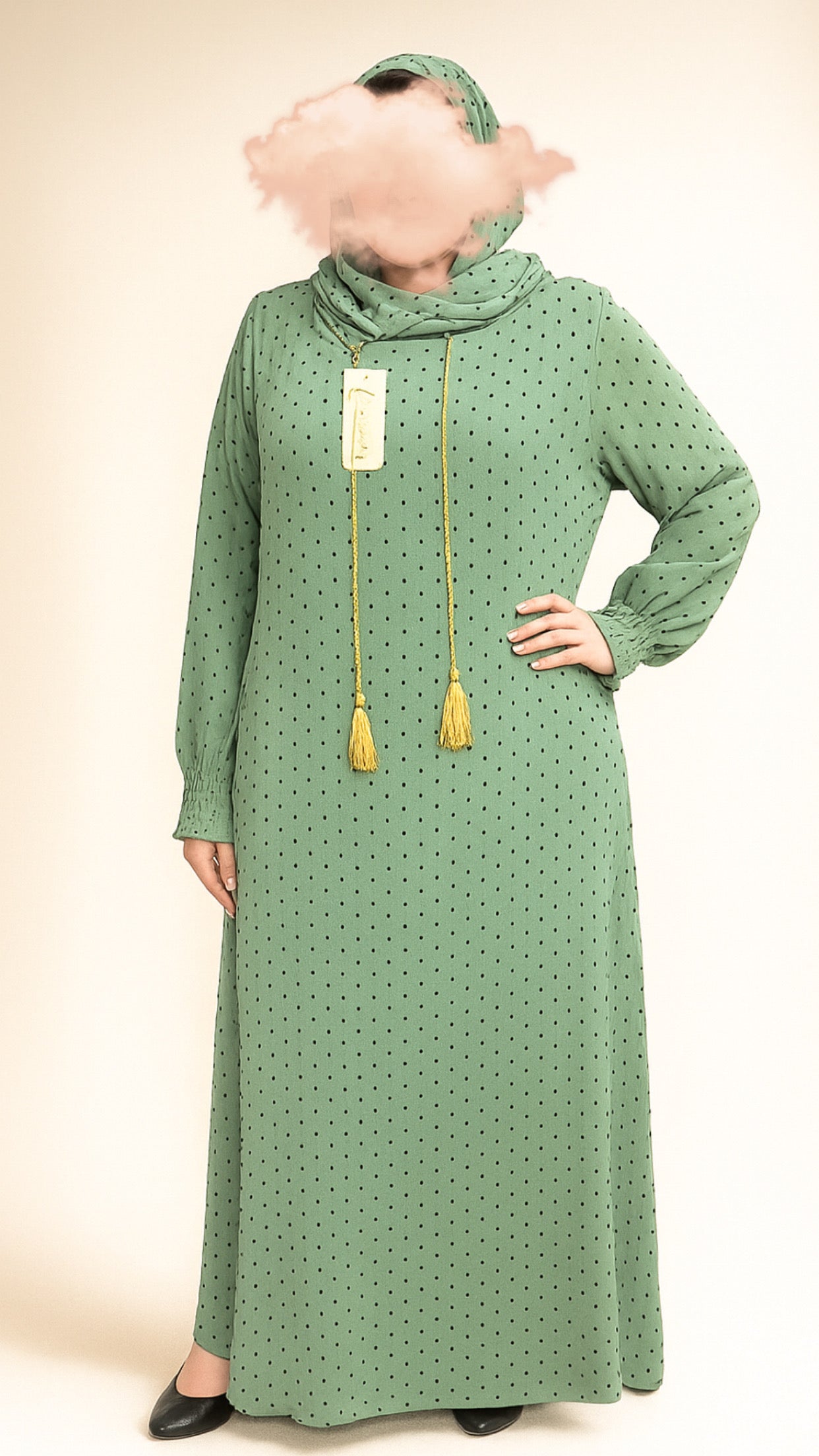 Robe de prière 2 capuches