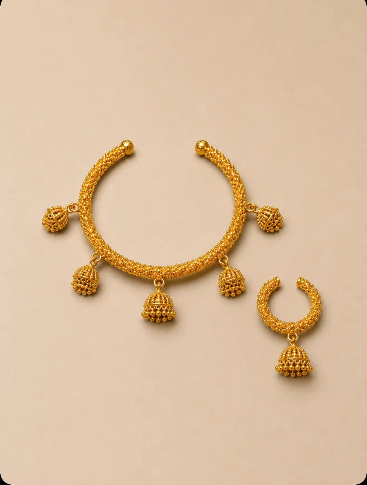 Bracelet et Bague imitation Or