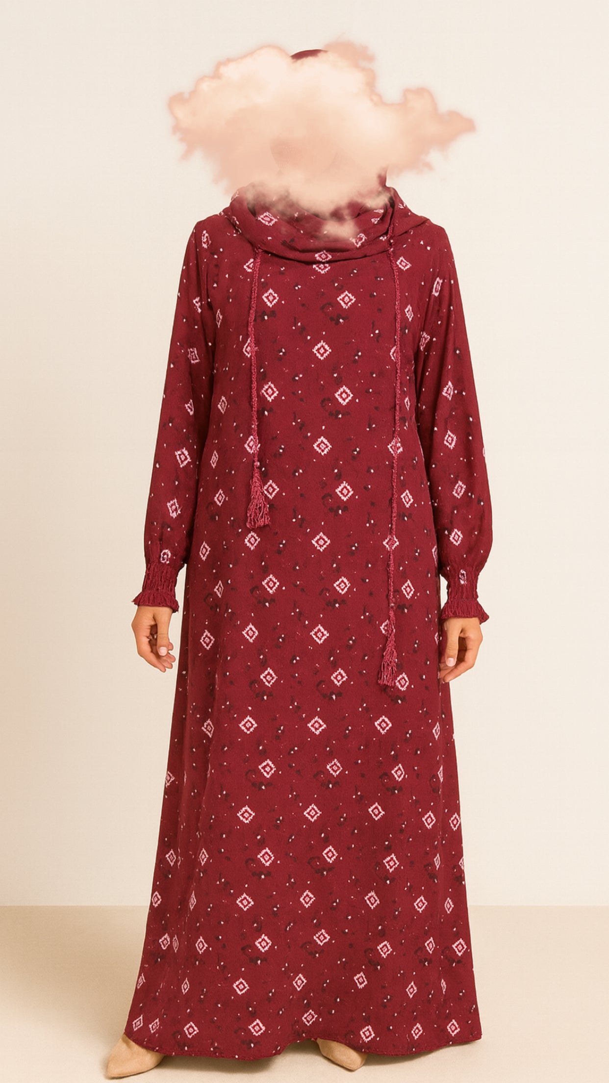 Robe de prière 2 capuche