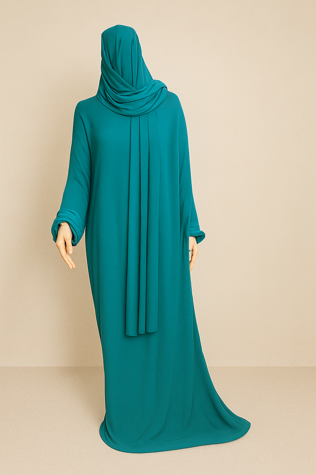 Abaya Hijab intégré