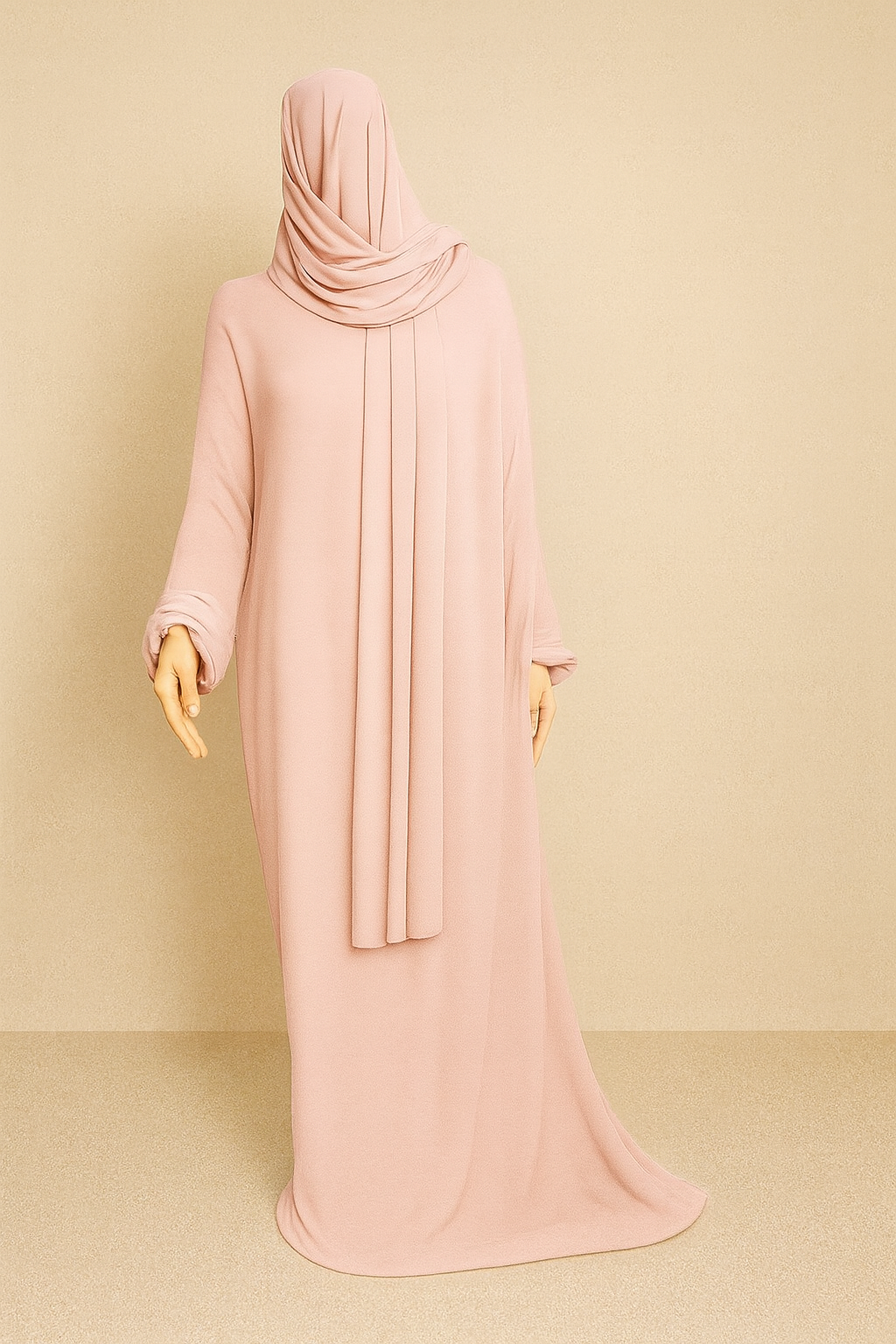 Abaya Hijab intégré