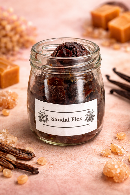 Sandal Flex – Encens Naturel Premium aux Notes Douces & Boisées florales