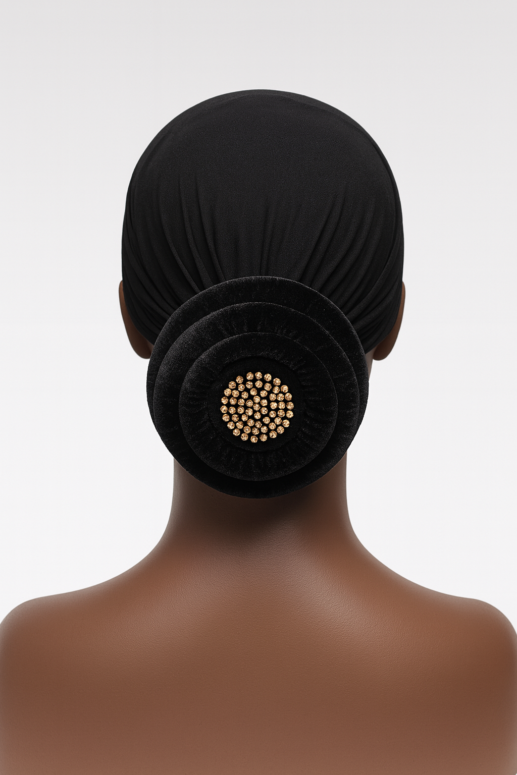 Bonnet en chignon