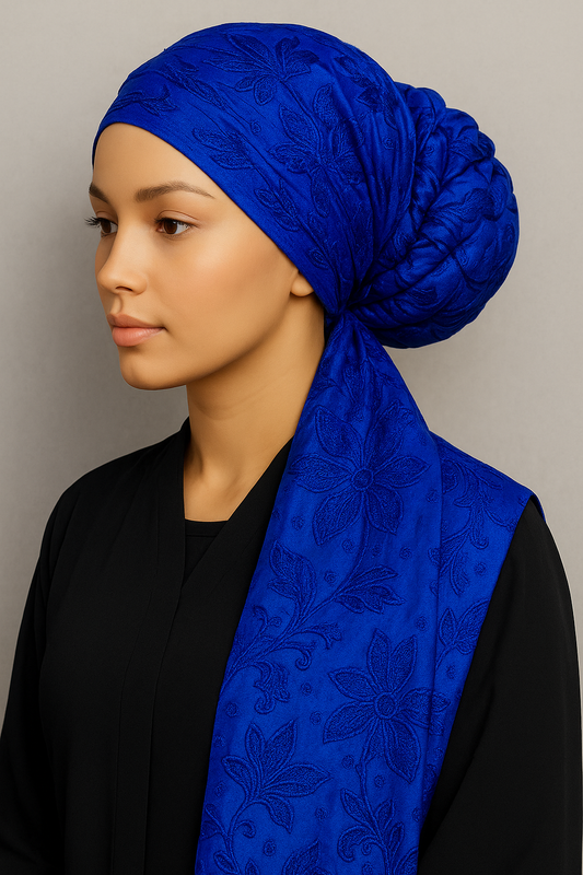 Turban et écharpe