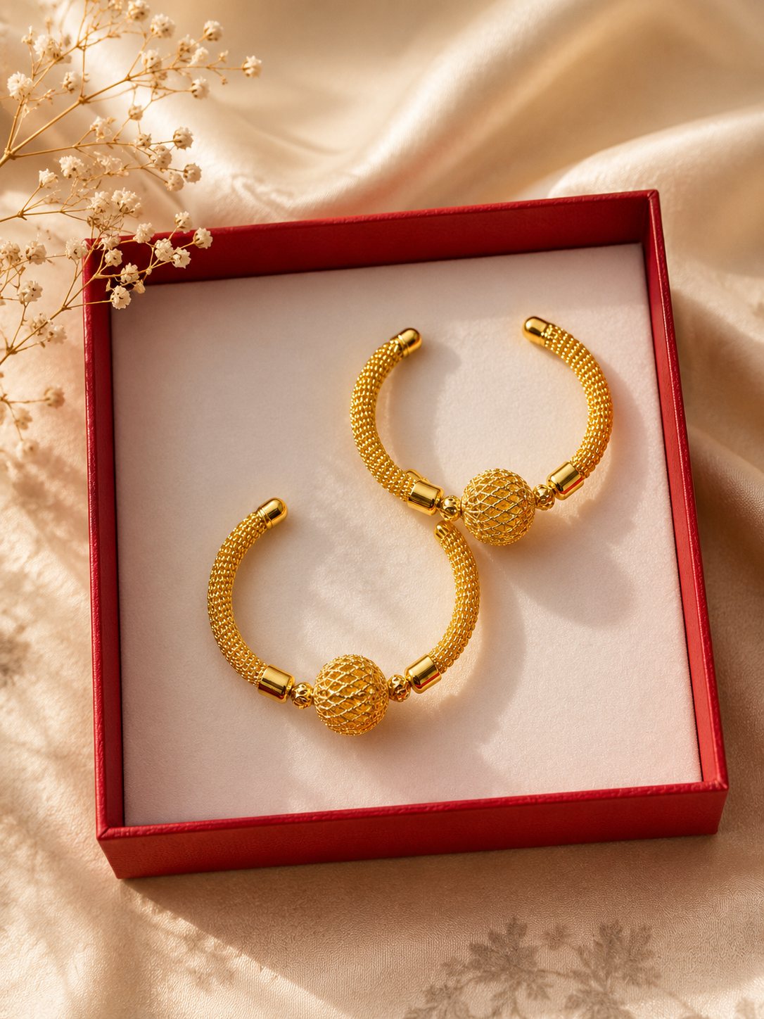 Lot de bracelet doré