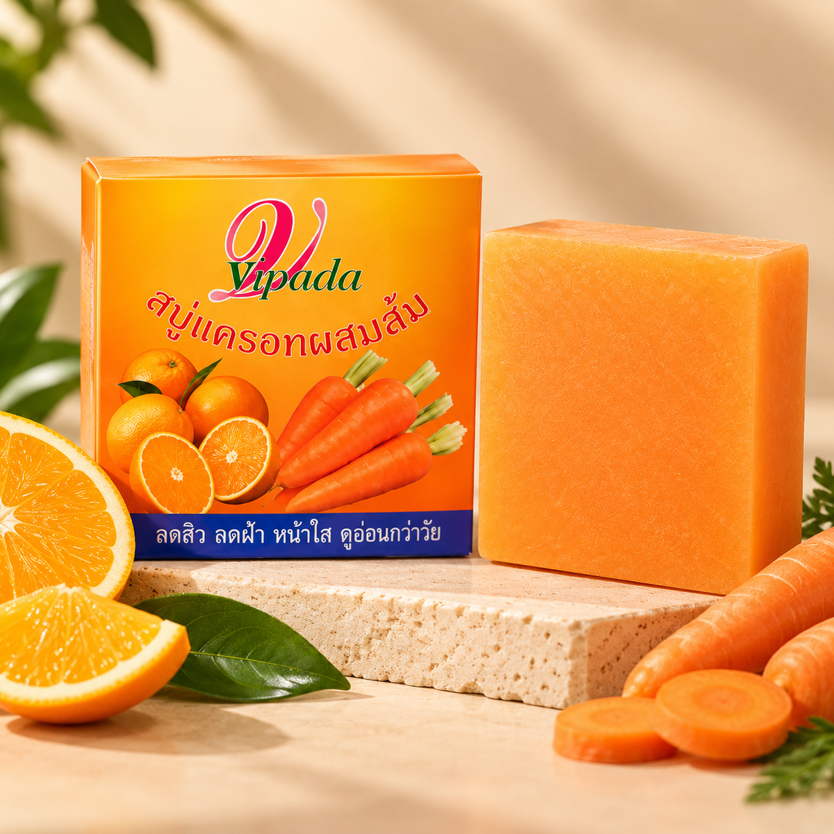 Savon à la Carotte et l'Orange 70g