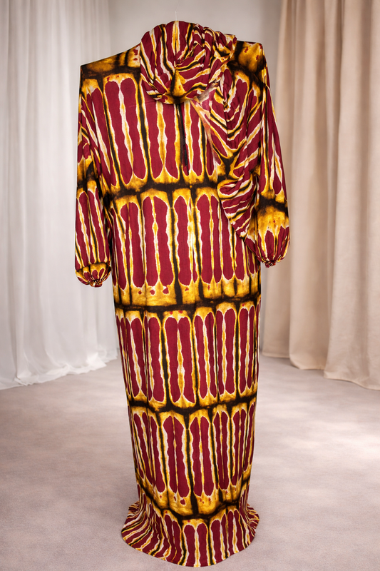 Dampé en robe de prière